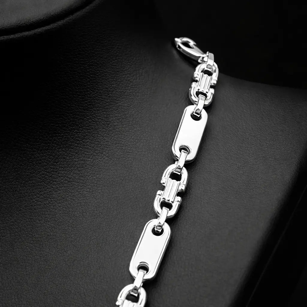 6MM PLATTENKETTE - SILBER 925