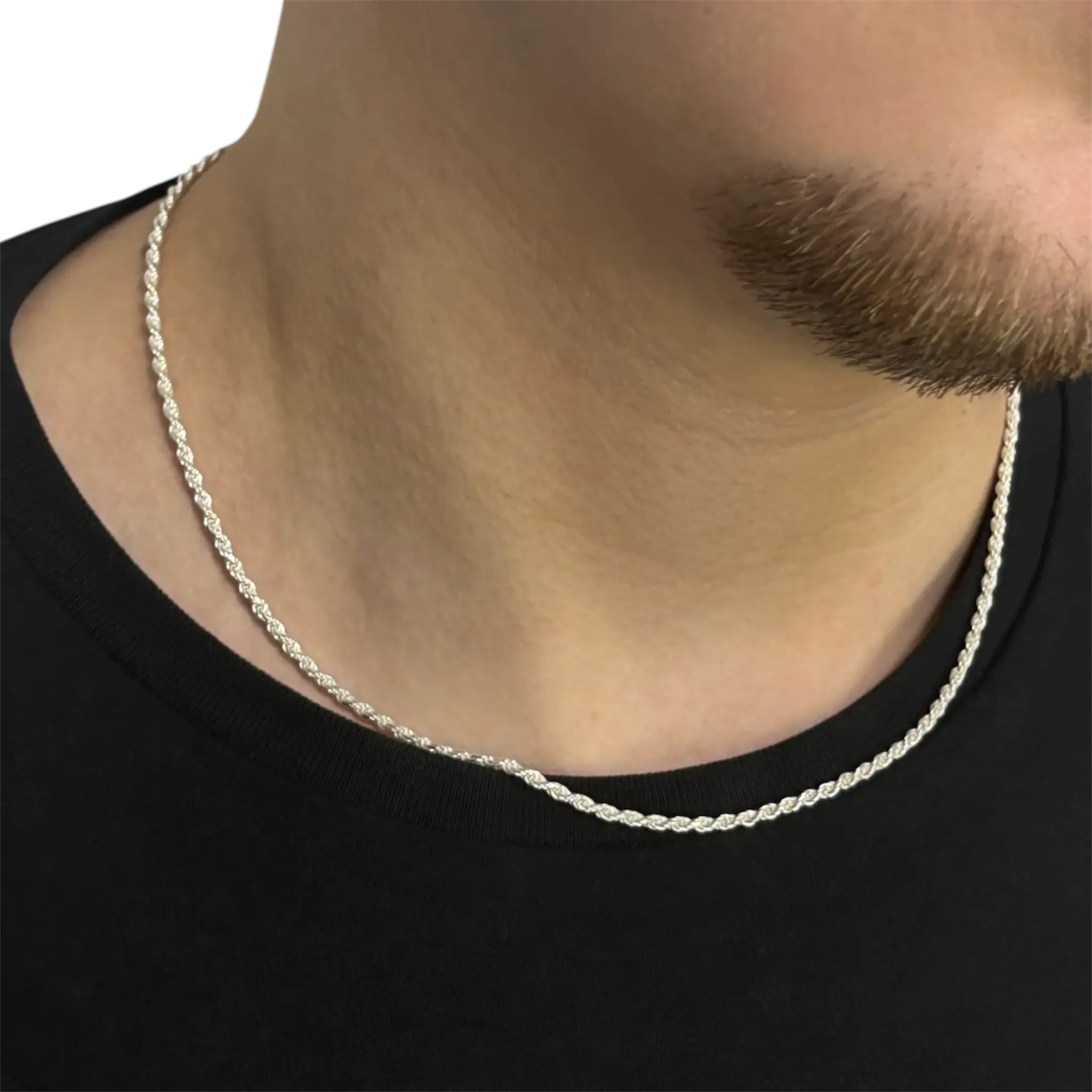 2,5MM KORDELKETTE - SILBER 925