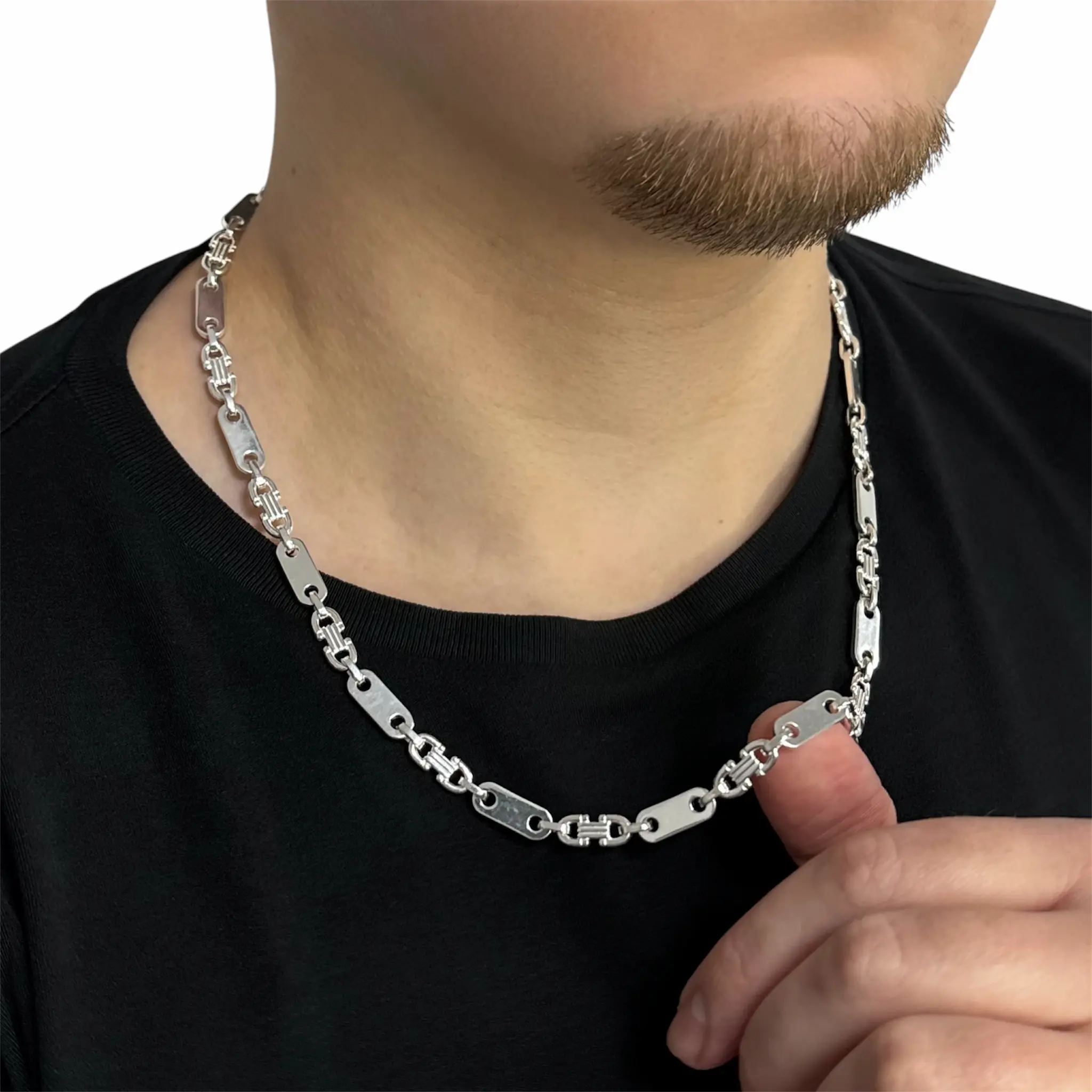 6MM PLATTENKETTE - SILBER 925
