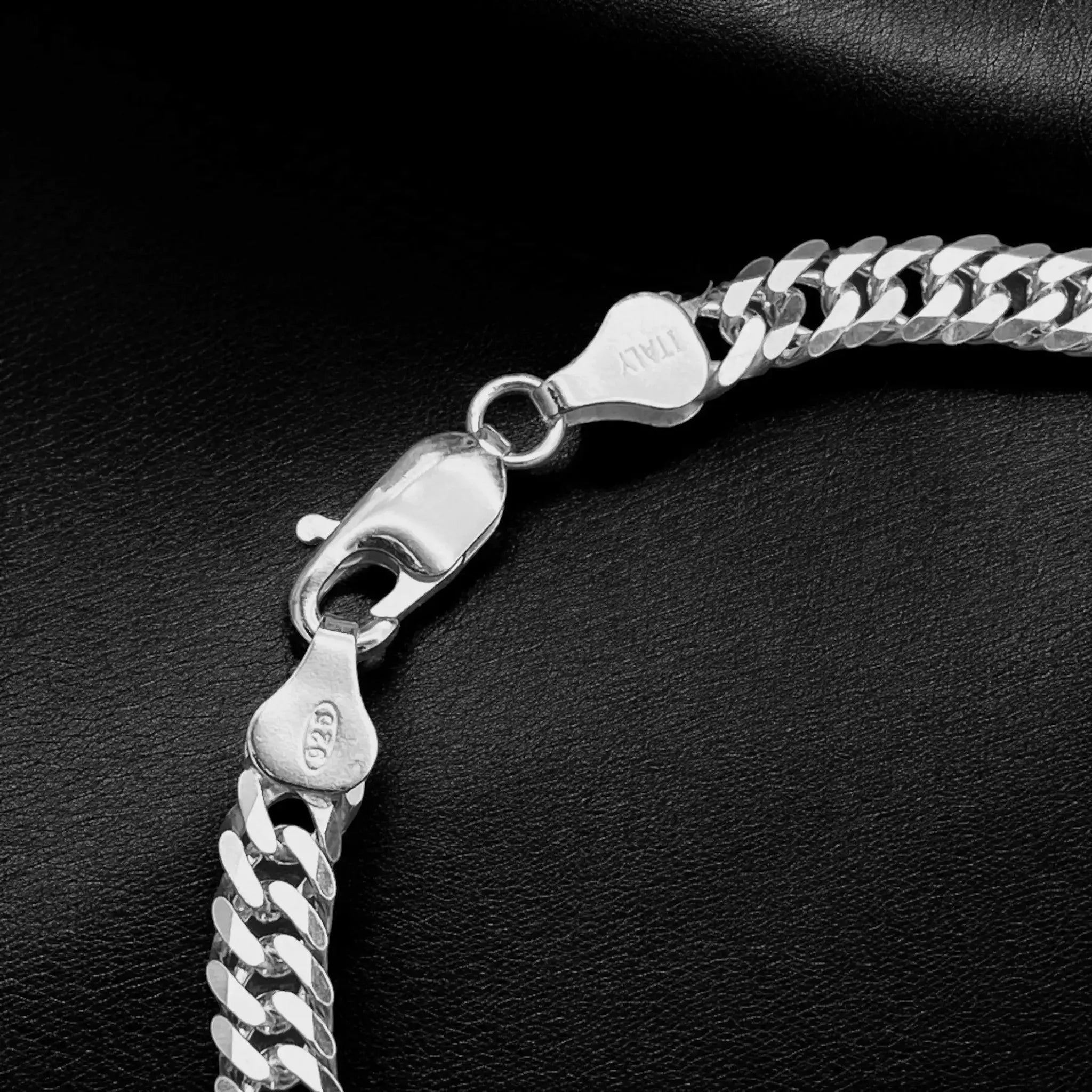 5,5MM DOPPEL PANZERKETTEN ARMBAND - SILBER 925