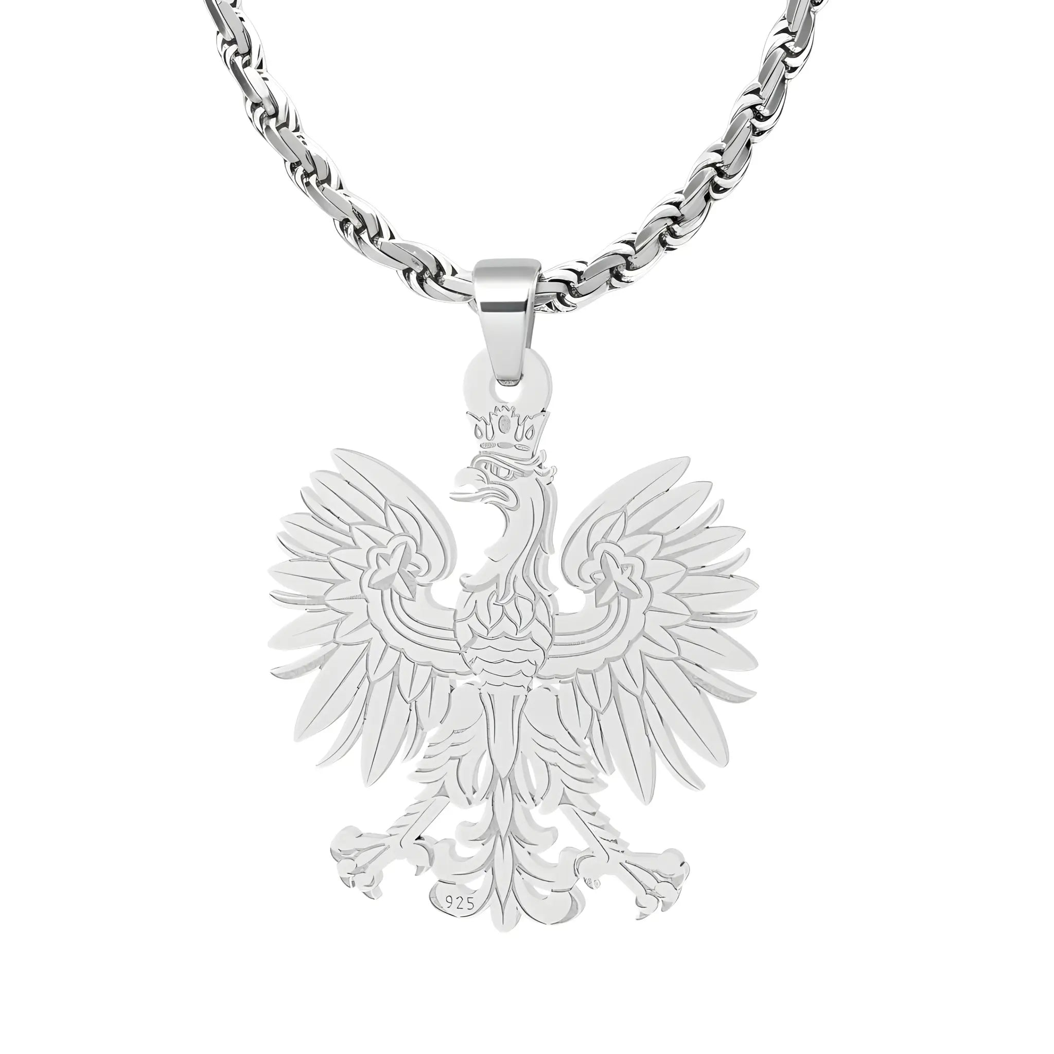 POLNISCHER ADLER ANHÄNGER - SILBER 925
