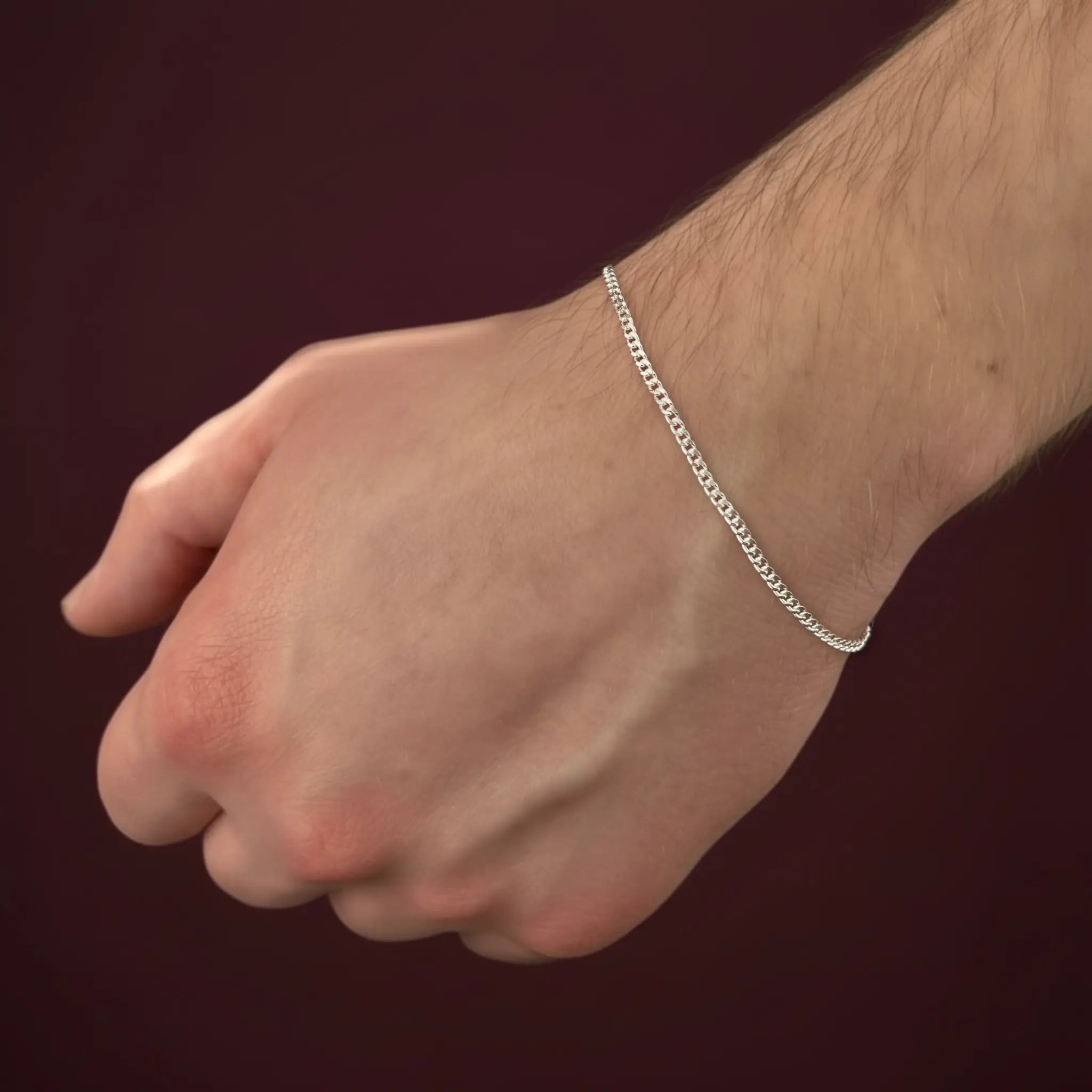 2MM MIAMI CUBAN LINK PANZERKETTEN ARMBAND - SILBER 925