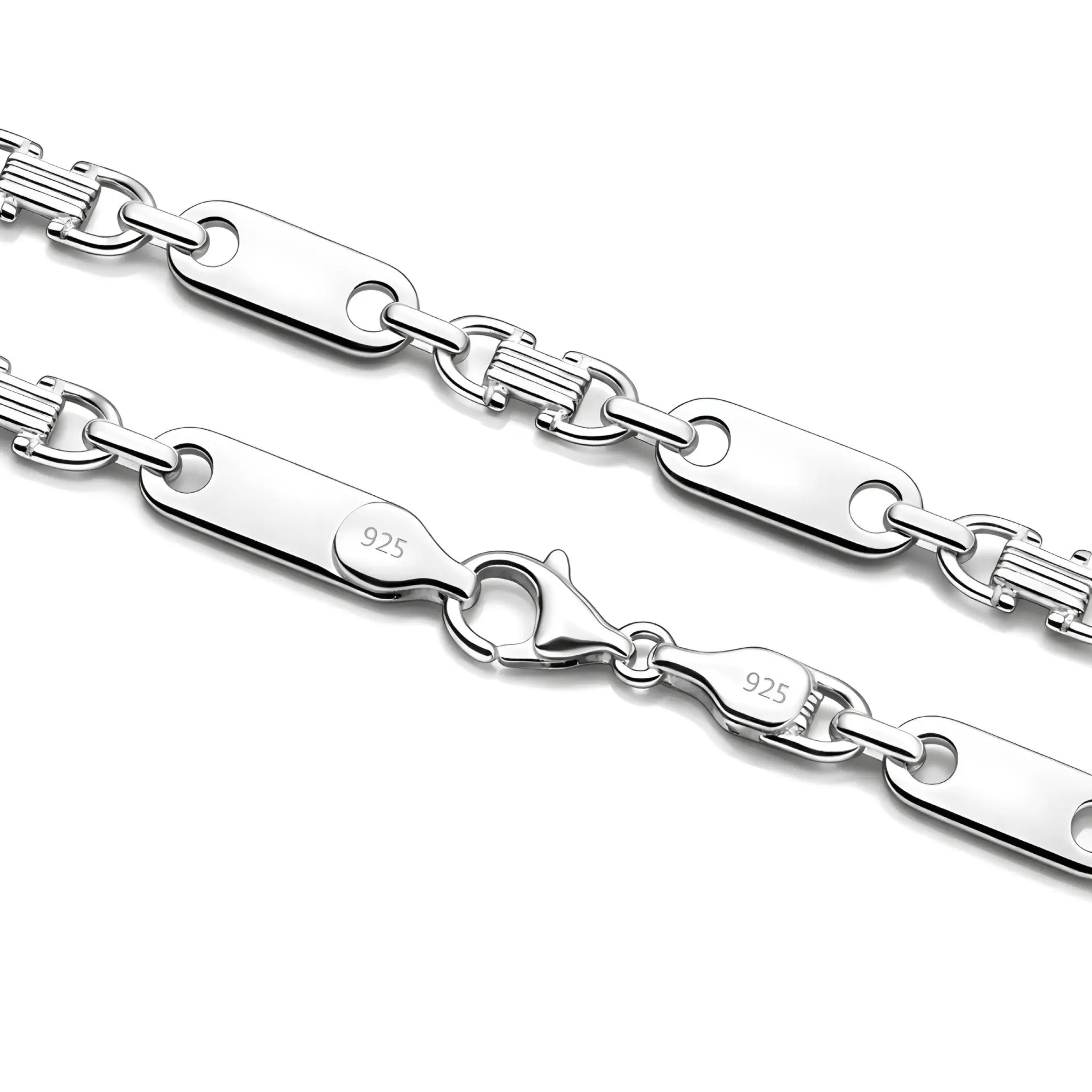 6MM PLATTENKETTE - SILBER 925