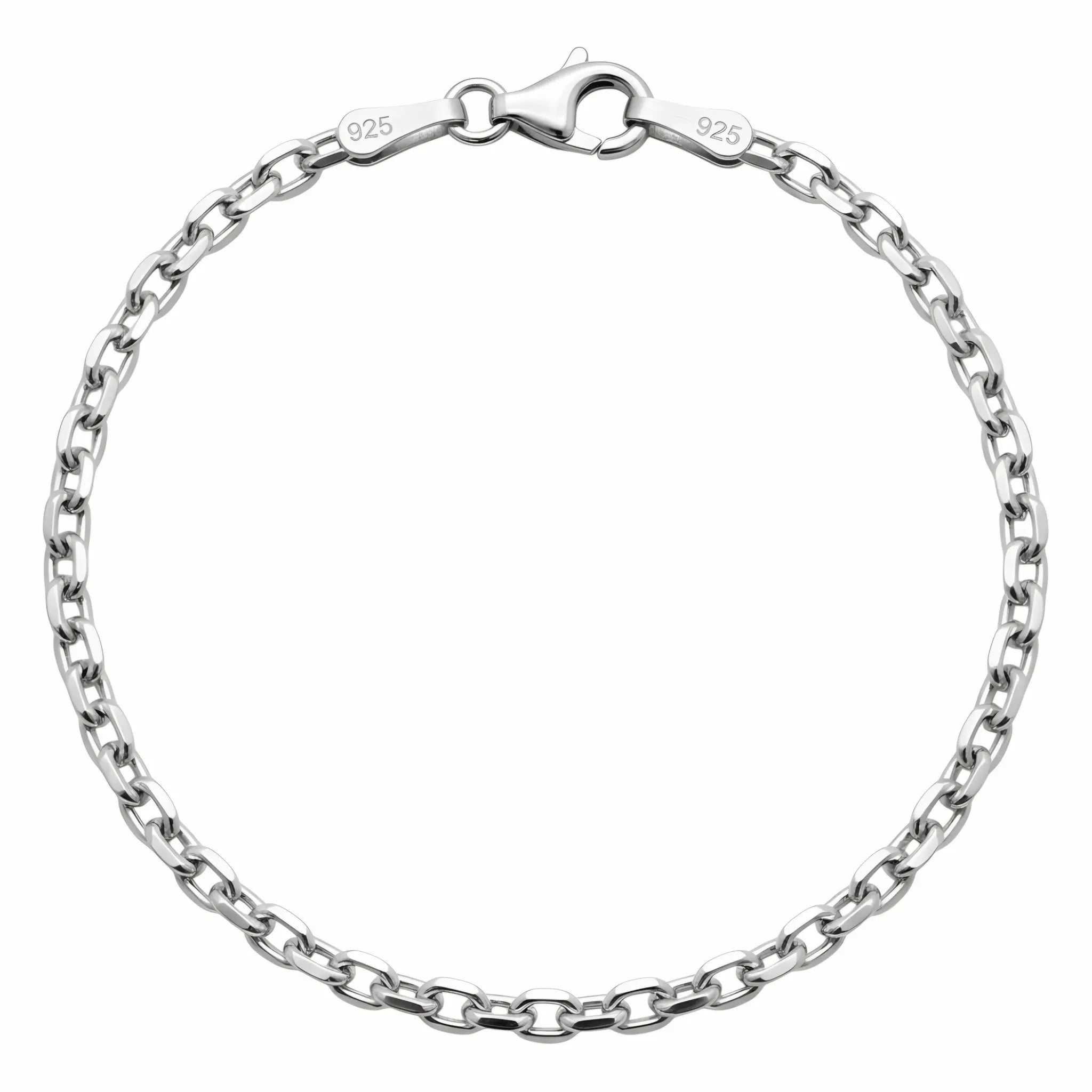 2,6MM ANKERKETTEN ARMBAND - SILBER 925