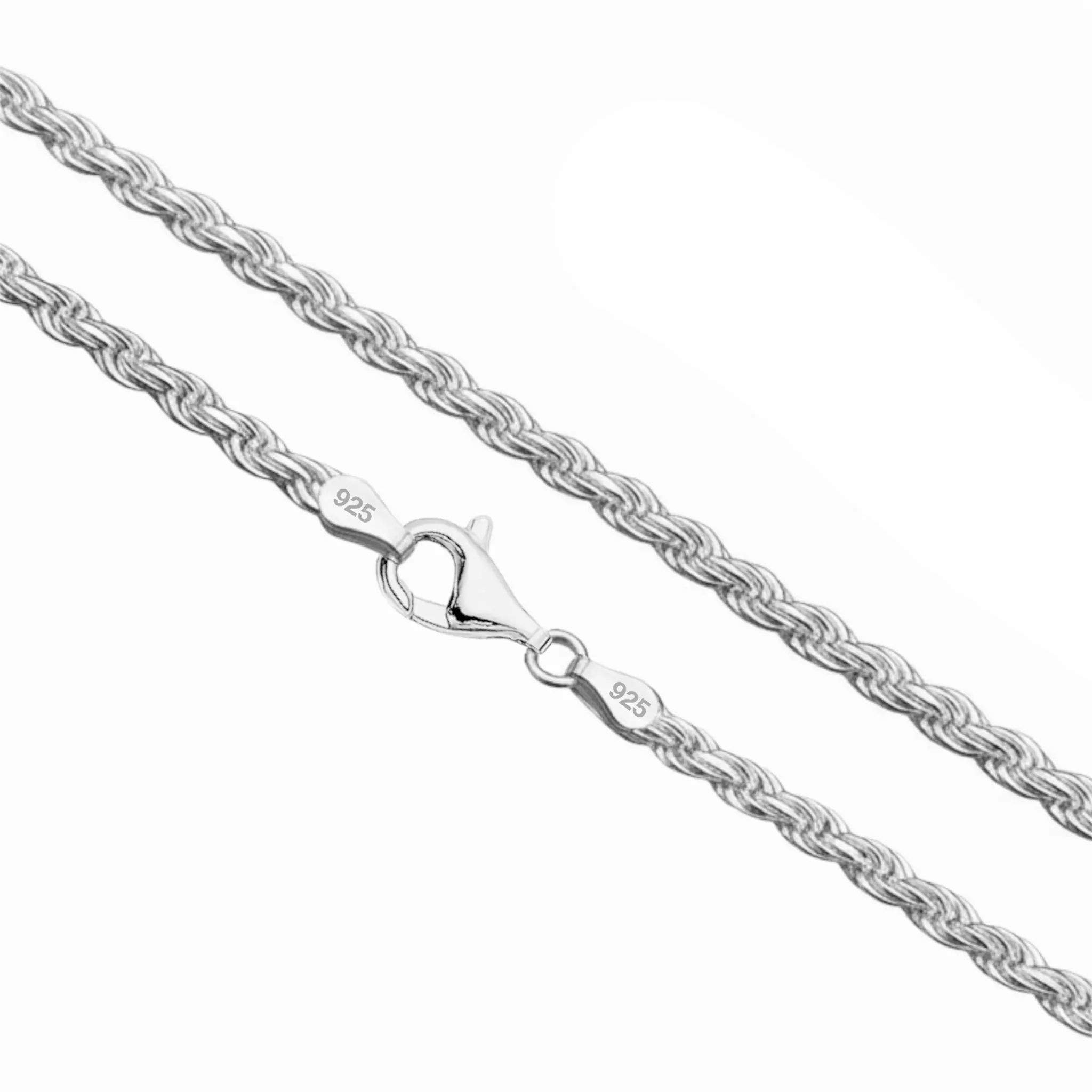 2,5MM KORDELKETTEN ARMBAND - SILBER 925