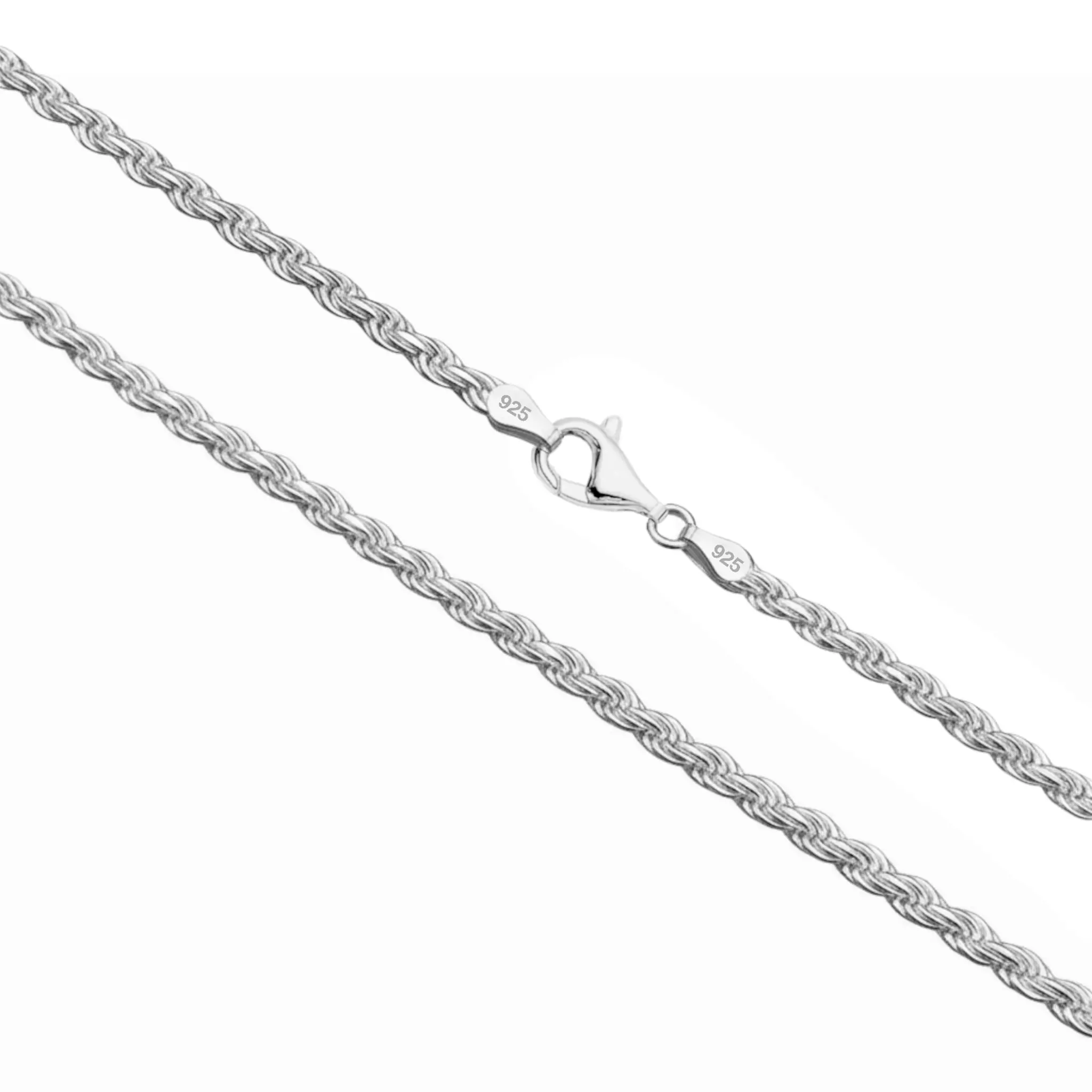 2,5MM KORDELKETTE - SILBER 925