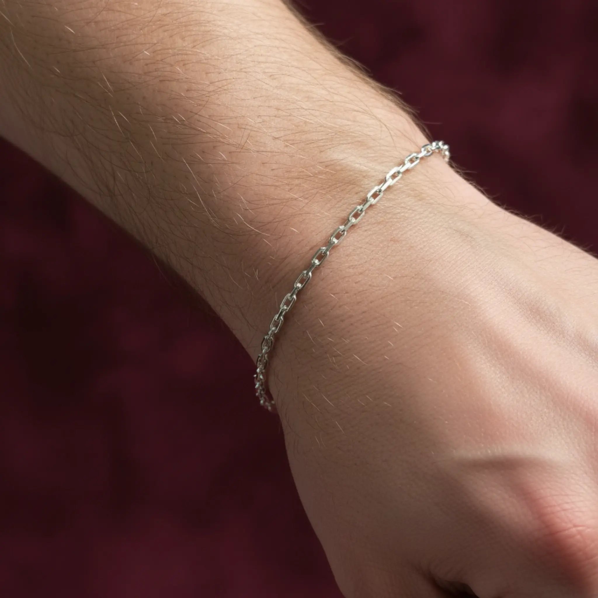 2,6MM ANKERKETTEN ARMBAND - SILBER 925