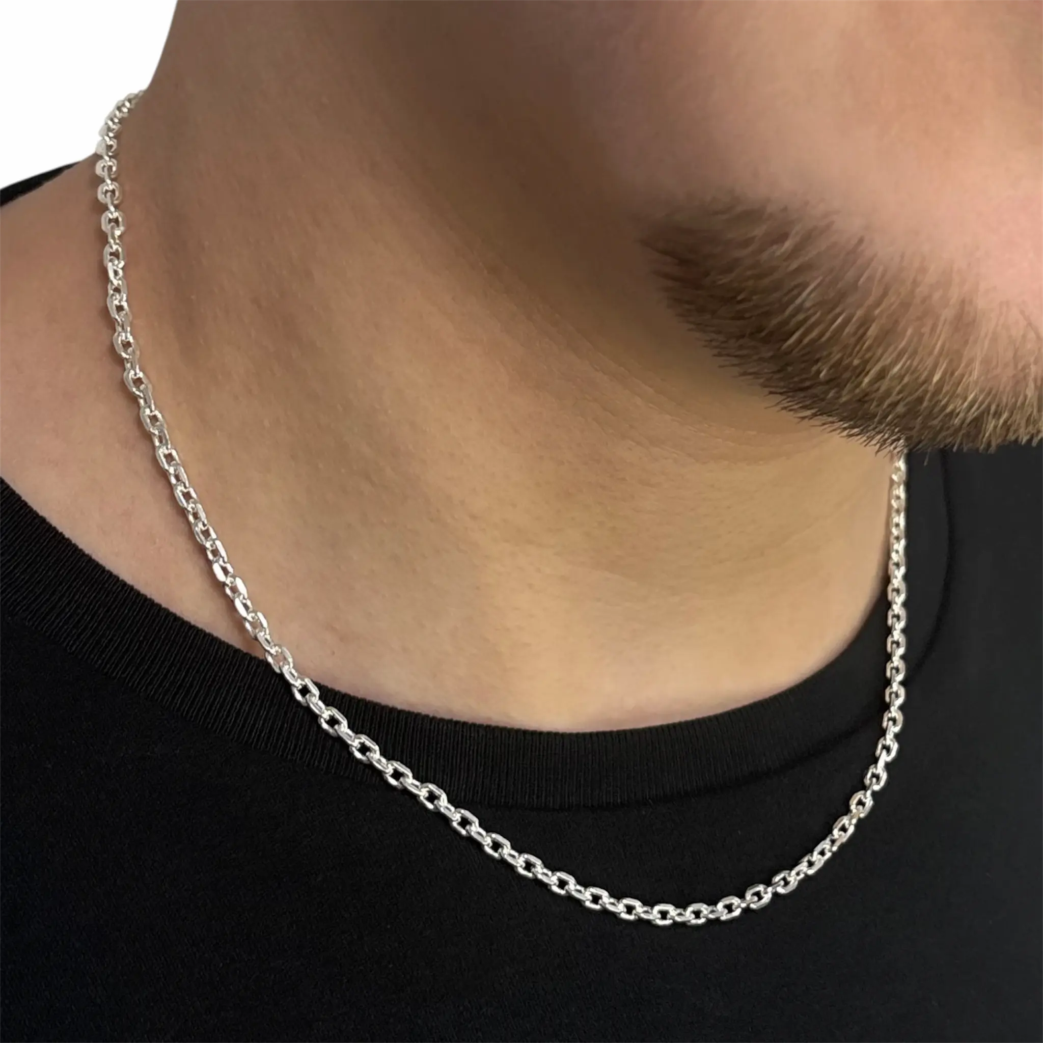 3,3MM ANKERKETTE - SILBER 925