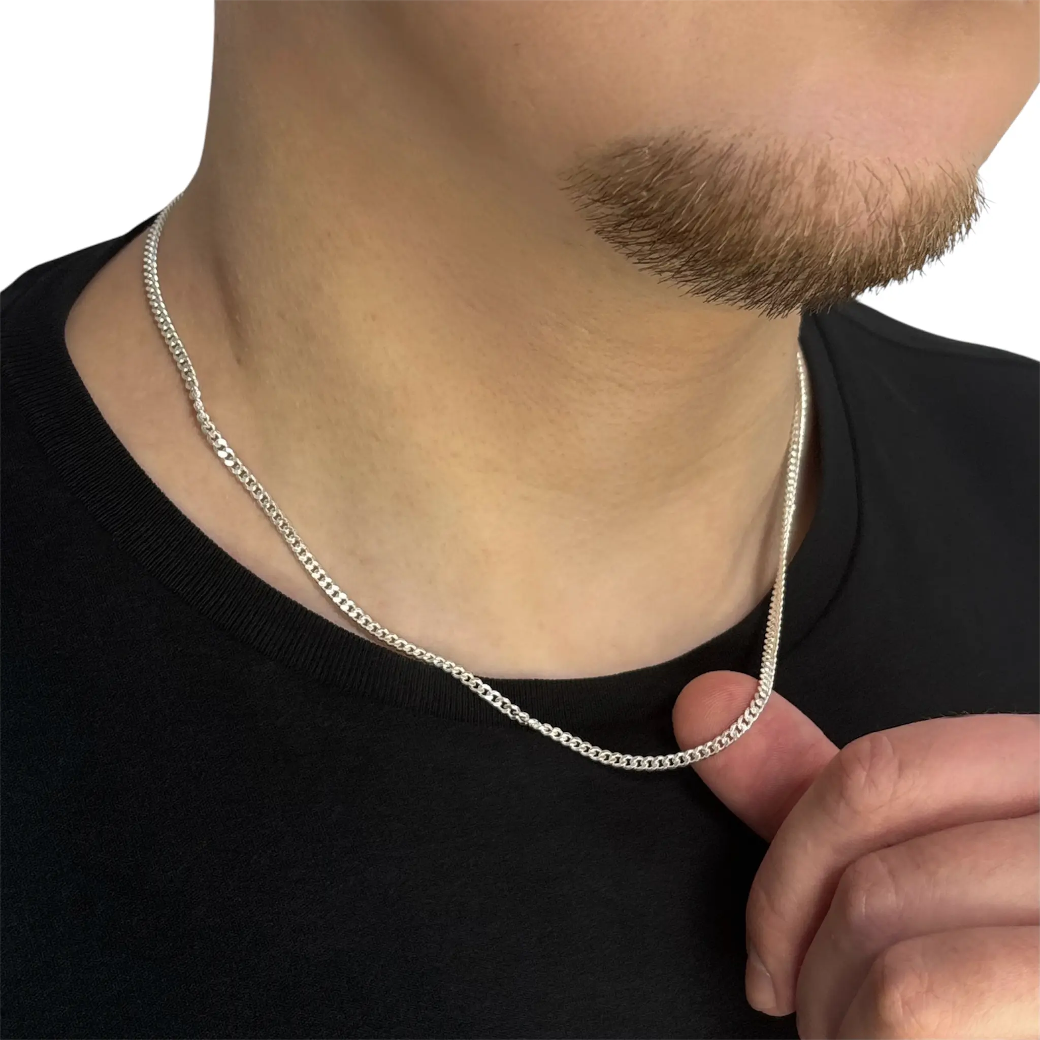 2,8MM MIAMI CUBAN LINK PANZERKETTE - SILBER 925